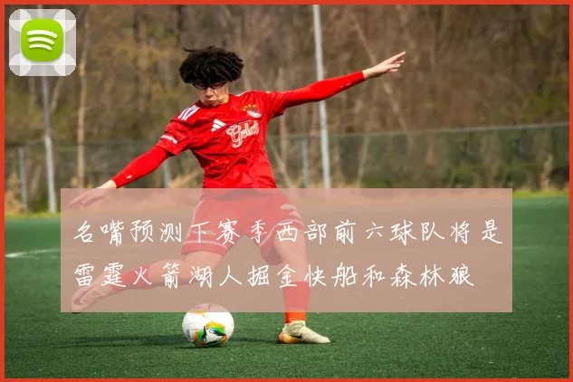 名嘴预测下赛季西部前六球队将是雷霆火箭湖人掘金快船和森林狼